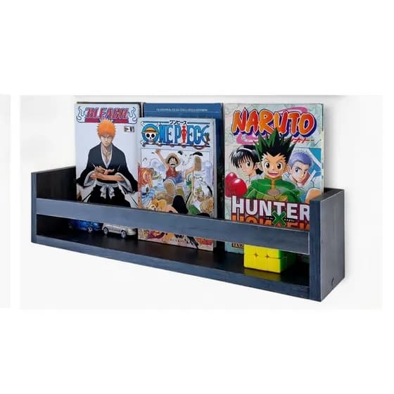 Prateleira  decoração Nicho Livros Infantil , Mangas , MDF  Ja Montado