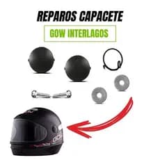 Reparo Capacete Gow Interlagos modelo Antigo (Produto ORIGINAL)