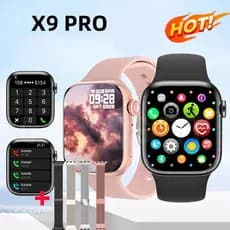 Novo relógio inteligente série X9 Pro 45mm 38mm, monitoramento do sono, monitoramento de pressão arterial, chamada Bluet
