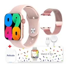 Smartwatch Relógio Inteligente W29 Pro Série 9 Ilha Dinâmica 38mm Mini 10 Compass Armazena Arquivo De Música Fotográfica