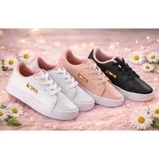 TENIS INFANTIL LOVE MENINA DIA DIA VOLTA AS AULAS