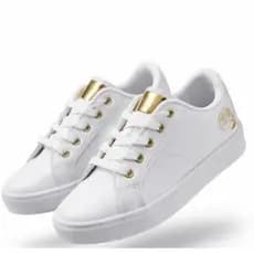 TENIS FEMININO SAPATENIS FLOR DETALHE METALICO
