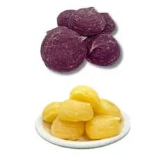 Doce de batata amarela e roxa mista