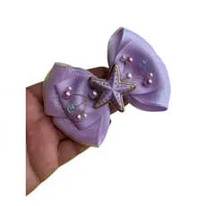 Laço De Cabelo Infantil Temático Sereia Luxo Sereismo