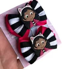 Par Casa Mágica da Gabby Acessório Cabelo Infantil