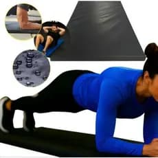 Colchonete  90x40x3 cm P/ Academia Espuma Macia Impermeável Compacto Mat Yoga Pilates Casa De Repouso