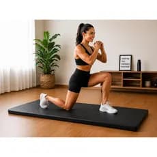 Colchonete 100x50x3 Alta Densidade 70 Com Zíper Impermeável Academia Fit Yoga