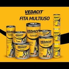 FITA MULTIUSO ASFALTICA AUTO ADESIVA 10cm VEDACIT