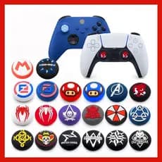 Par De Grip Borracha Protetora de Silicone Para Analógicos de Controles de PS5, PS4, Xbox Series, One e 360