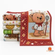 Kit de Panos De Prato Copa Cozinha Felpudo 41x64cm ou 35x55cm Atoalhado