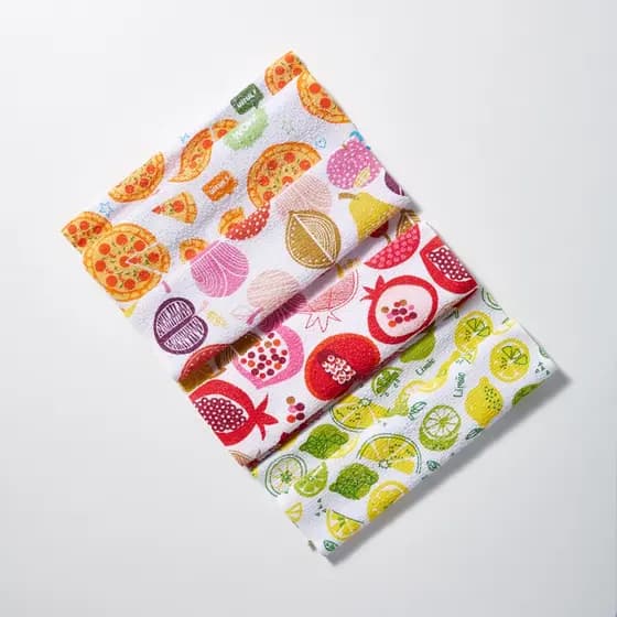 Kit 10 Panos De Prato Copa Cozinha Felpudo 35x55 Cm