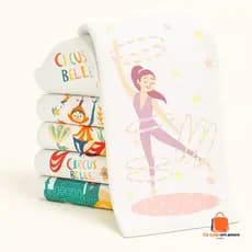 Kit03 Toalha Banho Infantil Praia Estampada Aveludada Microfibra Seca Mais