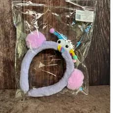 Arco de cabelo infantil com enfeite divertido - Arquinho de cabelo para crianças - Tiara infantil divertida