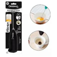 Misturador Batedor Mixer Elétrico para Bebidas Leite Café Clara portátil de Ovo 2 em 1