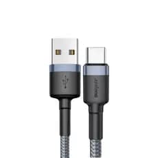 Cabo Carregador 1m Turbo 18w USB / Tipo-c Compativel Iphone 15 16 17 e Samsung