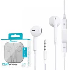 Fone De Ouvido P3 Para Celular Notebook Smartphone Com Fio e Microfone