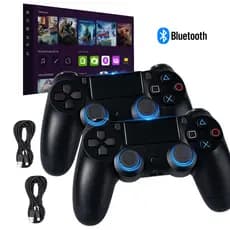 Kit 2 Controle Para Tv Samsung Lg Smartphone Pc Android Game Pass Geforce