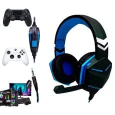 Headset Gamer Fone de Ouvido Com Microfone Para PS4, PS5, Xbox one, Celular e Computador