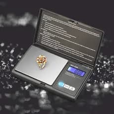 100g 200g 500g x 0.01g De Alta Precisão Digital Balança De Cozinha Jóias Equilíbrio De Ouro Peso Grama Bolso LCD Eletrônica
