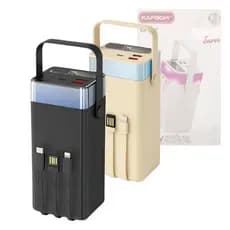 Carregador Portátil Power Bank 60000mAh com 03 Saídas  USB / TIPO-C / Lightning