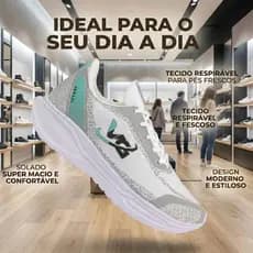 Tenis feminino e masculino Lançamento caminhada crossfit Moda Academia Caminhada Confortavel