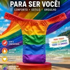 Calcinha Para Aquentar Segura Neca, cueca Trans Modelo Fio Dental Tucking Drag Queen gay Lgbt