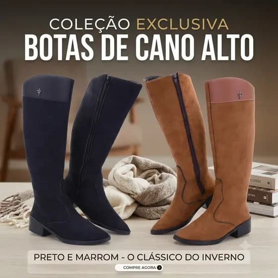 Botina Texana Feminina Country - RA Esportes Bota para o dia a dia
