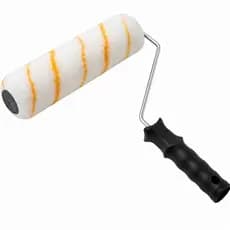 Rolo de Pintura Anti Respingo 23cm Com Cabo Profissional Para Parede Látex Acrílica