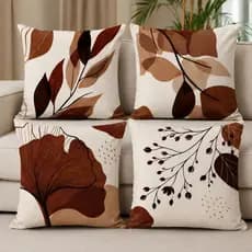 Kit 04 Capas De Almofada Estampa Digital Vários Modelos Decoração Páscoa