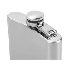 Cantil De Bolso Porta Bebida Garrafa Inox Cantis 200ml Whisky Lembrança Presente Casamento Natal