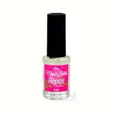Base Maxi Brilho 9ml Repos Cosméticos - Com Óleo de Argan - Secagem Ultra-Rápida Para Esmaltes