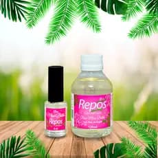 Base Maxi Brilho 9ml Repos Cosméticos - Secagem Ultra-Rápida Para Esmaltes Com Óleo de Argan