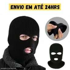 Touca Ninja Frio Motoboy Moto Motocicleta Inverno Termica Protecão Facil