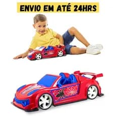 Carrinho Homem Aranha Brinquedo Carro Veiculo Spider Man