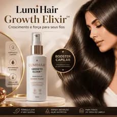 LumiHair Growth Elixir™ Sérum Capilar Crescimento Fortalecedor 60ml