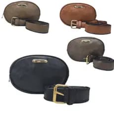 Bolsa Pochete Feminina em Couro Sintético Y0826