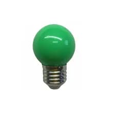 Lampada Bolinha Led 3w Verde 127v E27 G45