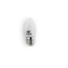 Lampada Vela Led E27 1w 3000k Branco Quente Ctb