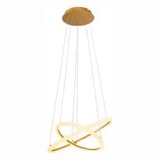 Pendente Space Orbital Double 39W 3000K Gold LLUMM