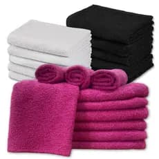 Kit 10 Toalhas Premium Salão de Beleza Barbearia Cabeleireiro - Maciez e Durabilidade  Laune haus