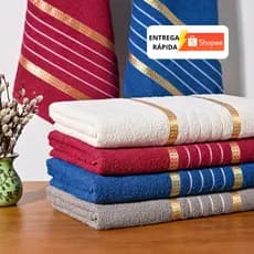 05 Toalhas de Banho Gigante Macia Felpuda 70cm x 135cm  Laune Haus