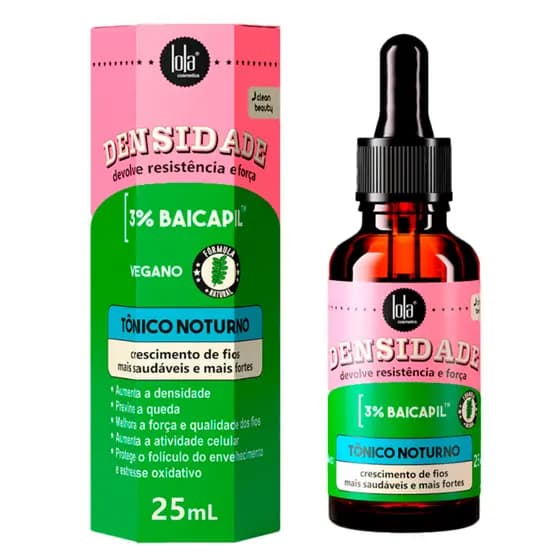 Densidade Tonico Noturno 25mL - Lola Cosmetics
