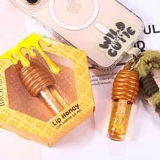 Gloss Labial LIPHONEY Hidratação Prolongada na fragrancia e sabor de Mel
