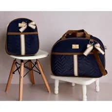 Bolsa Maternidade - Kit 2 Bolsas Mala Maternidade e Mochila de Passeio