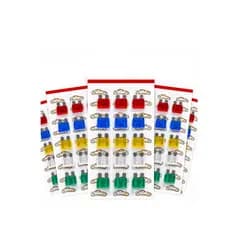 Kit 75 Fusíveis  Lâmina Universal 10A 15A 20A 25A 30A 5 Cartelas Com 15 Peças Cada