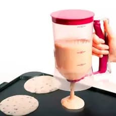 Dosador Dispenser de Massas para Panqueca, Waffle e Crepe Utensílio de Cozinha Funcional e Moderno