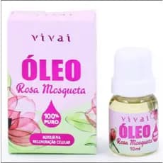 Óleo de Rosa Mosqueta Vivai 10ml – Clareia Manchas, Hidrata e Regenera a Pele