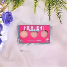 Paleta Iluminadora 3 Cores Dermachem 11g – Glow Intenso, Alta Fixação e Acabamento Profissional