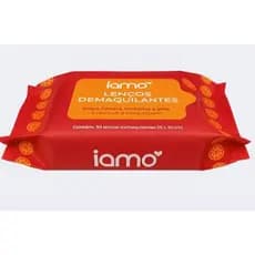 Lenço Demaquilante Iamo – 30 Lenços | Hidrata, Remove Make e Limpa a Pele | Com Vitamina C