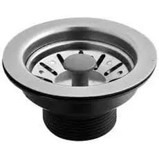 Válvula Pia Cozinha Americana Escoamento 3.1/2" Aço Inox